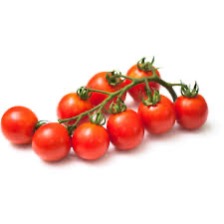 Tomate cerise rouge grappe