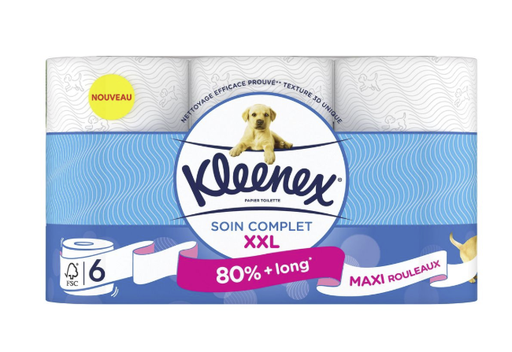 KLEENEX Papier toilette XXL blanc 2 épaisseurs